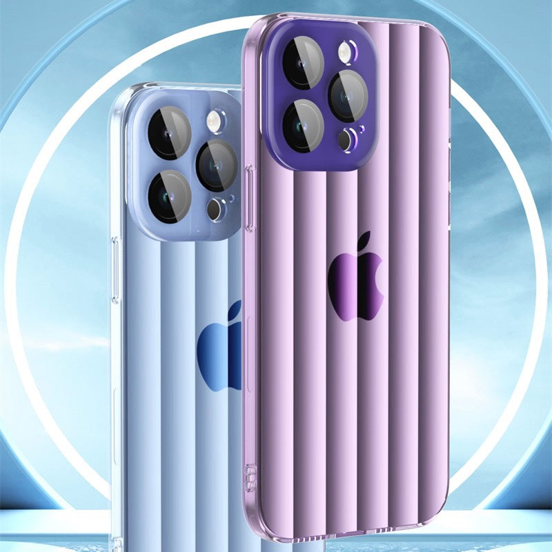 Gestreifte 3D-Effekt Hülle/Case für iPhone 16, 15, 14, 13-Serie | ZITOCASES®