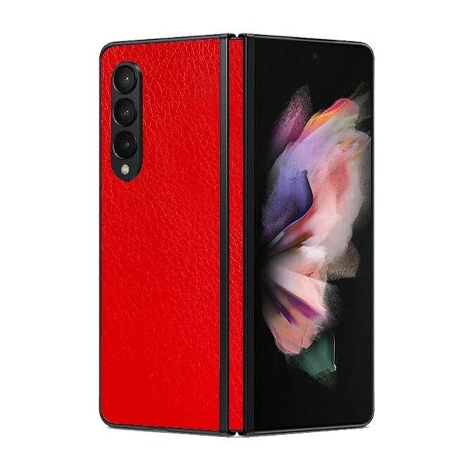 Leder Optik Backcover/Rückseite Schutzfolie/Skin für Samsung Flip, Fold-Serie | ZITOCASES®