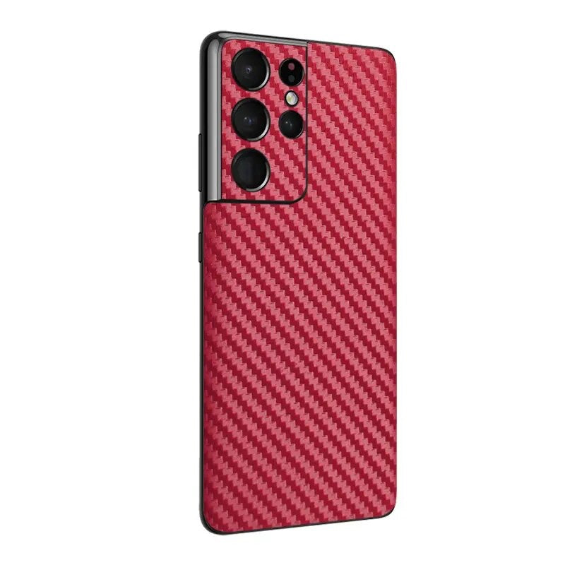 Carbon Optik Backcover/Rückseite Schutzfolie/Skin für Samsung S22, S21-Serie | ZITOCASES®