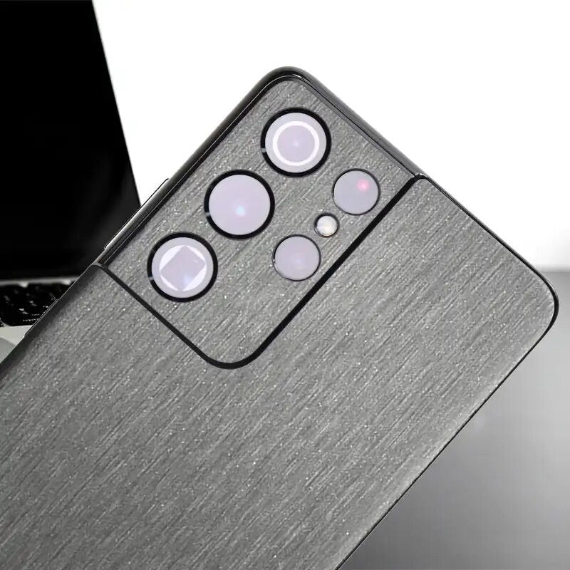 Metallstruktur Optik Backcover/Rückseite Schutzfolie/Skin für Samsung Fold-Serie | ZITOCASES®