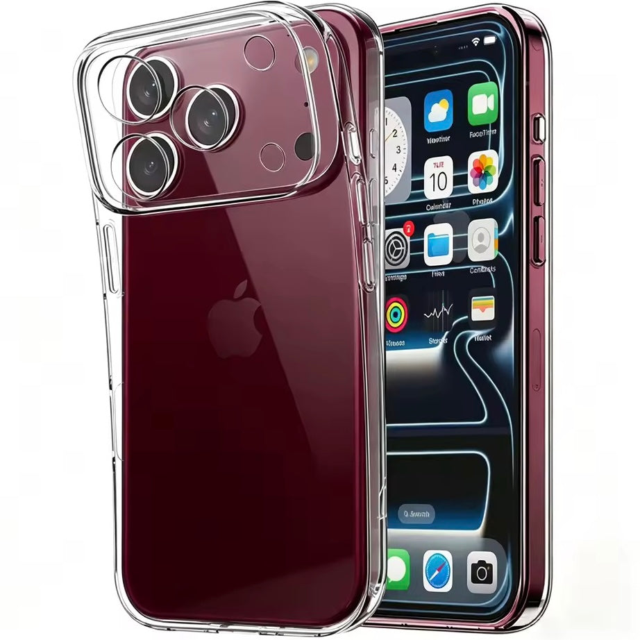 Dünne/Transparente Silikon Hülle/Case für iPhone 18 Pro, 18 Pro Max | ZITOCASES®