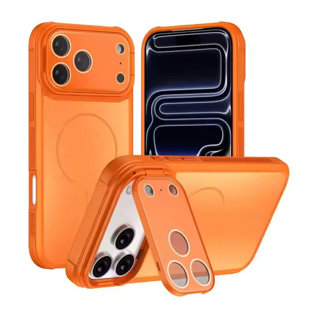 Outdoor MagSafe/Magnet Hülle/Case mit klappbarer Kameraabdeckung für iPhone 18 Pro, 18 Pro Max