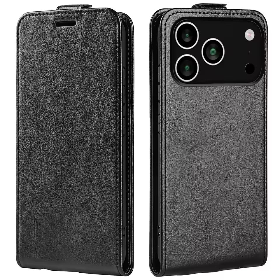 Vertikale Kunstleder Klapp Hülle/Flip Case für iPhone 17 Pro, 17 Pro Max | ZITOCASES®