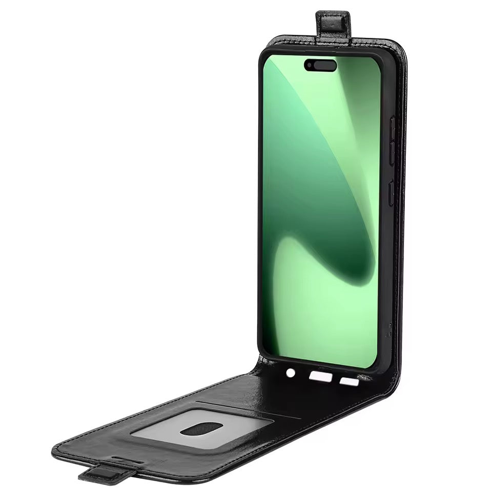 Vertikale Kunstleder Klapp Hülle/Flip Case für iPhone 17 Pro, 17 Pro Max | ZITOCASES®