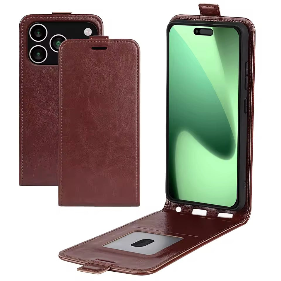 Vertikale Kunstleder Klapp Hülle/Flip Case für iPhone 17 Pro, 17 Pro Max | ZITOCASES®
