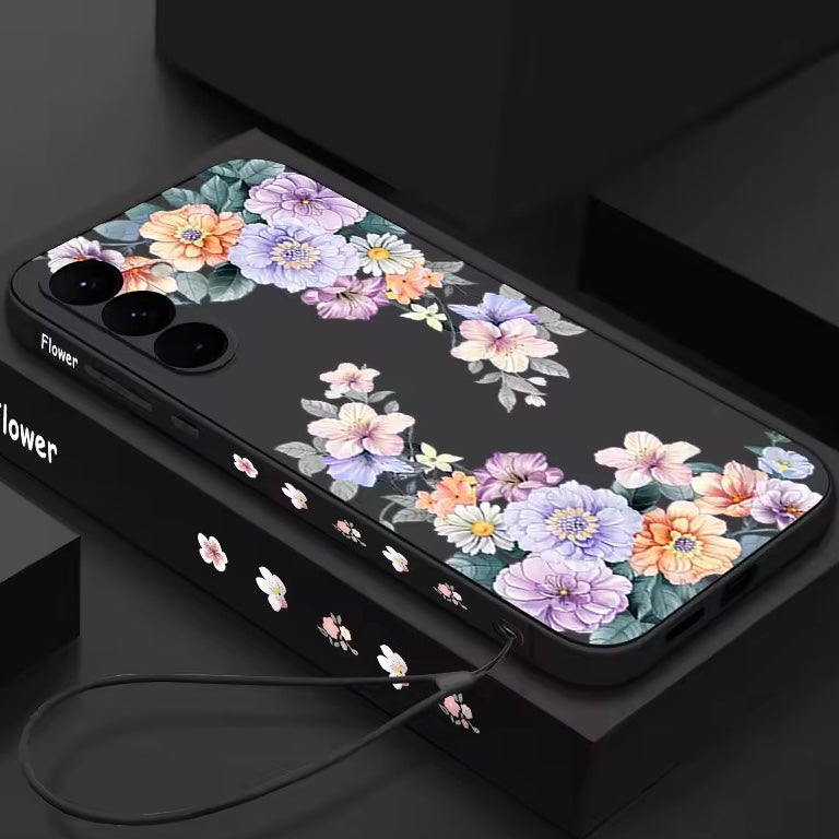 SALE | Samsung Galaxy S23 FE | Blumen Motiv Silikon Hülle/Case | ZITOCASES®