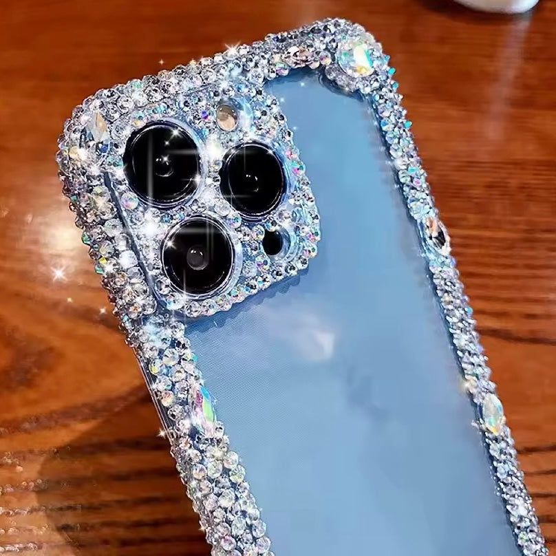 SALE | iPhone 16 Pro | Transparente Glitzer/Diamant Hülle/Case | ZITOCASES®