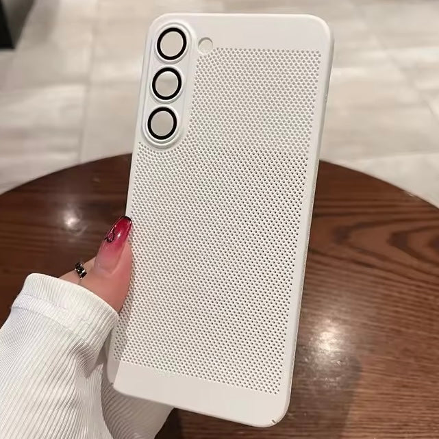 SALE | Samsung Galaxy S25 | Gelochte/Wärmeableitende Plastik Hülle/Case | ZITOCASES®