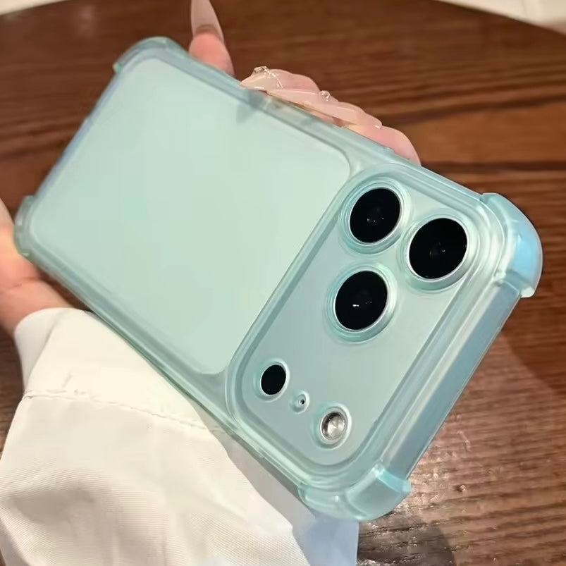 Matte/Transparente Airbag Silikon Hülle/Case für iPhone 18 Pro, 18 Pro Max