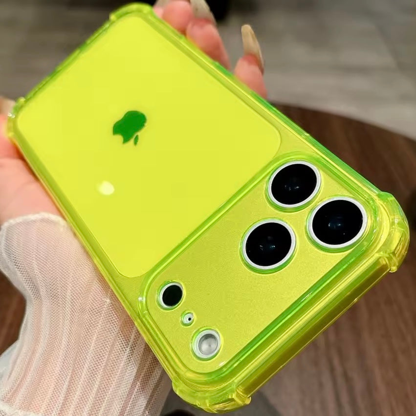 Neon/Airbag Silikon Hülle/Case für iPhone 18 Pro, 18 Pro Max