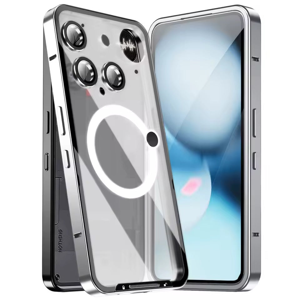 Edelstahl MagSafe/Magnet Hülle/Case für Nothing Phone (3), (3a), (3a) Pro, (2), (2a), (2a) Plus, (1), CMF Phone 1, CMF Phone 2 Pro | ZITOCASES®