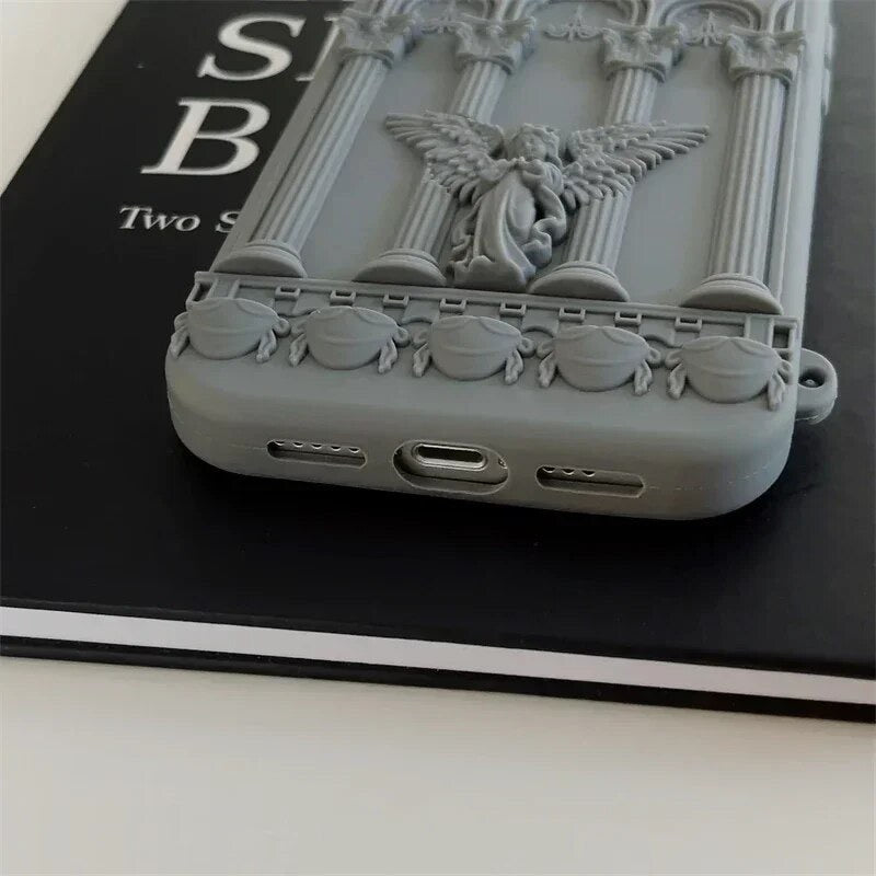 3D Engel Silikon Hülle/Case für iPhone 16, 16 Plus, 16 Pro, 16 Pro Max, 16e, 15, 15 Plus, 15 Pro, 15 Pro Max, 14, 14 Plus, 14 Pro, 14 Pro Max, 13, 13 Pro, 13 Pro Max, 13 Mini, 12, 12 Pro, 12 Pro Max, 12 Mini, SE, 11, 11 Pro, 11 Pro Max | ZITOCASES®