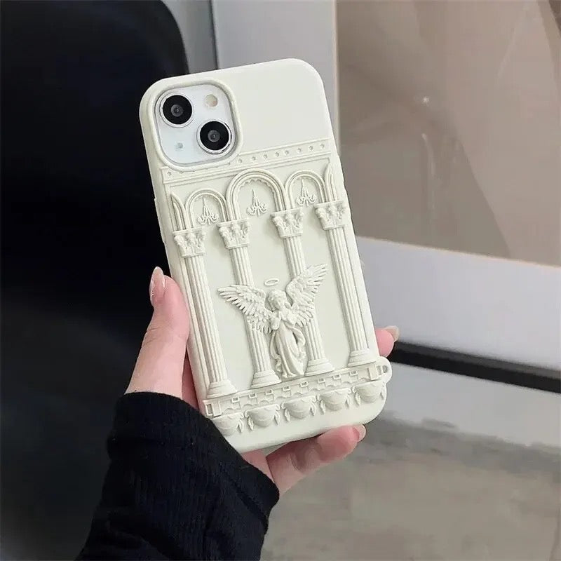 3D Engel Silikon Hülle/Case für iPhone 16, 16 Plus, 16 Pro, 16 Pro Max, 15, 15 Plus, 15 Pro, 15 Pro Max, 14, 14 Plus, 14 Pro, 14 Pro Max, 13, 13 Pro, 13 Pro Max, 13 Mini, 12, 12 Pro, 12 Pro Max, 12 Mini, SE, 11, 11 Pro, 11 Pro Max | ZITOCASES®