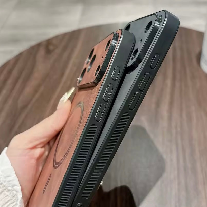 Kunstleder/Wildleder Optik MagSafe/Magnet Hülle/Case für iPhone 17 Pro, 17 Pro Max | ZITOCASES®