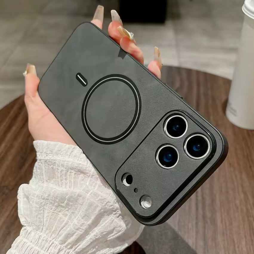 Kunstleder/Wildleder Optik MagSafe/Magnet Hülle/Case für iPhone 17 Pro, 17 Pro Max | ZITOCASES®