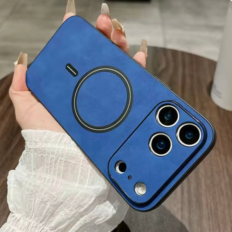 Kunstleder/Wildleder Optik MagSafe/Magnet Hülle/Case für iPhone 17 Pro, 17 Pro Max | ZITOCASES®