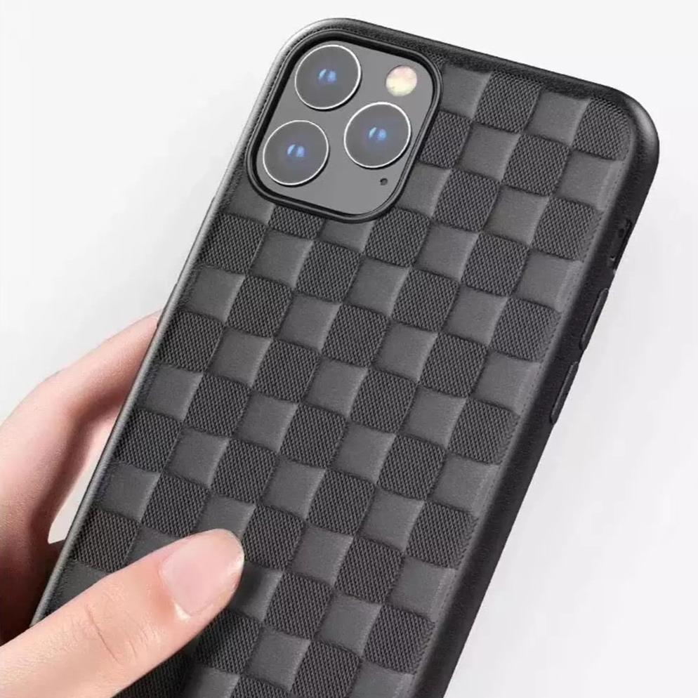 Edle Karierte Soft Hülle/Case für iPhone 16, 15, 14-Serie | ZITOCASES®