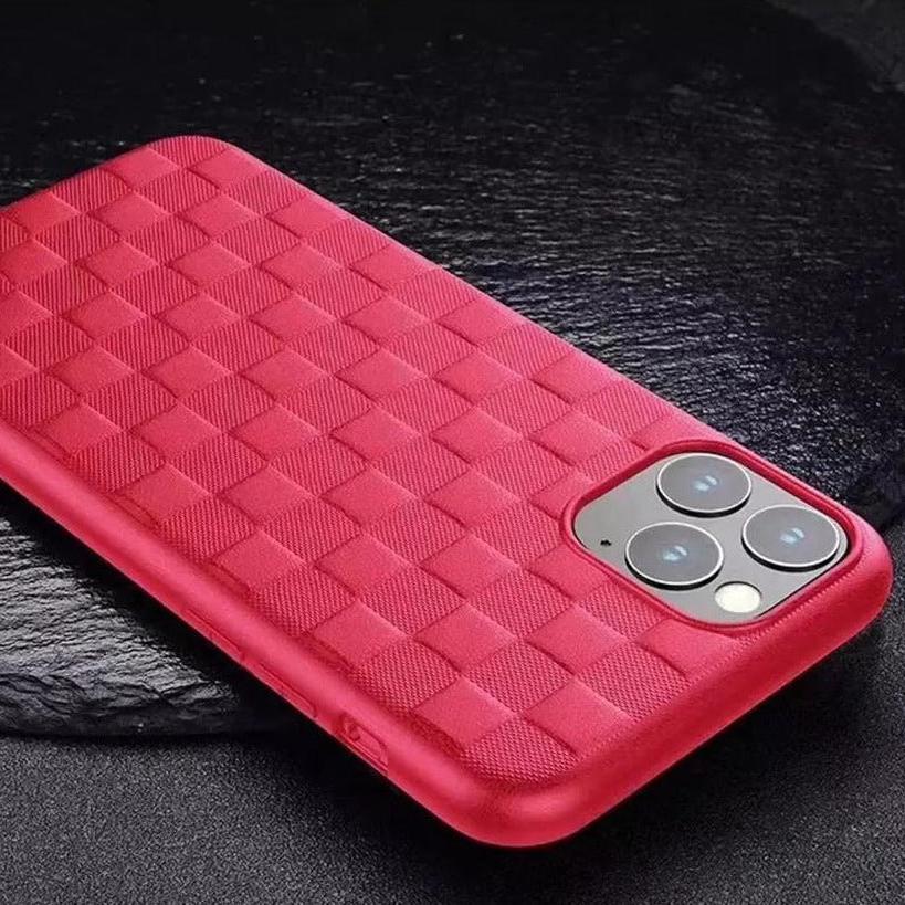 Edle Karierte Soft Hülle/Case für iPhone 16, 15, 14-Serie | ZITOCASES®