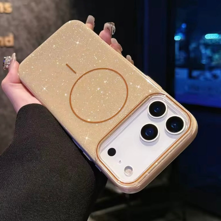 Bunte Glitzer MagSafe/Magnet Plastik Hülle/Case für iPhone 17 Pro, 17 Pro Max | ZITOCASES®