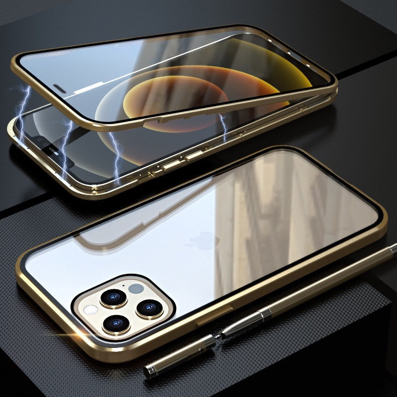 360° [KLARSICHT 9H-Glas] Aluminium Vollschutz Hülle/Case für iPhone 16, 15-Serie | ZITOCASES®