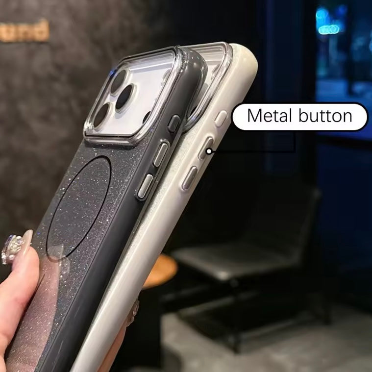 Bunte Glitzer MagSafe/Magnet Plastik Hülle/Case für iPhone 17 Pro, 17 Pro Max | ZITOCASES®