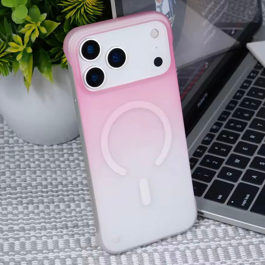 Rahmenlose MagSafe/Magnet Farbverlauf Hülle/Case für iPhone 17 Pro, 17 Pro Max | ZITOCASES®