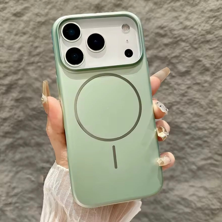 Metall Optik MagSafe/Magnet Silikon Hülle/Case für iPhone 17 Pro, 17 Pro Max | ZITOCASES®