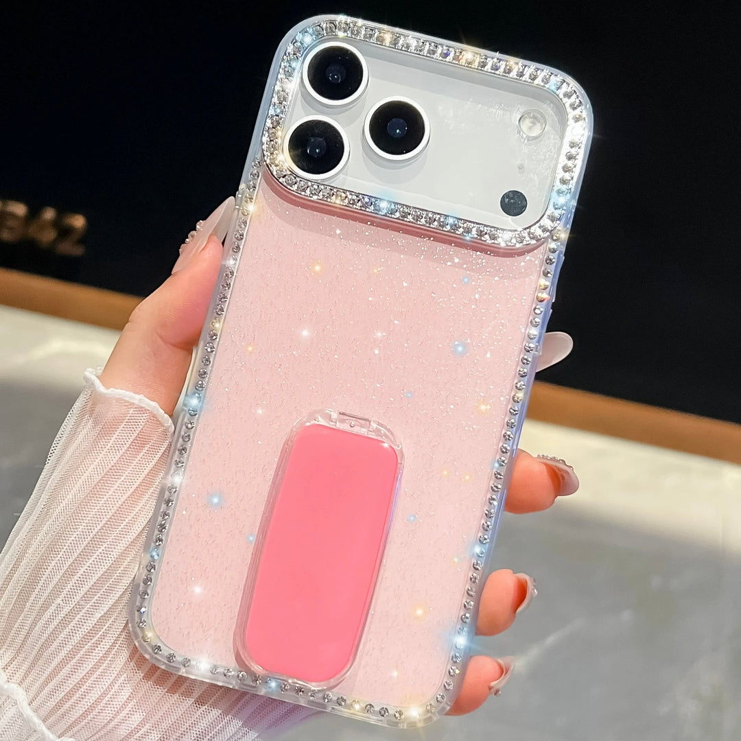 Bunte Glitzer/Diamant Hülle/Case mit integriertem Ständer für iPhone 17 Pro, 17 Pro Max | ZITOCASES®