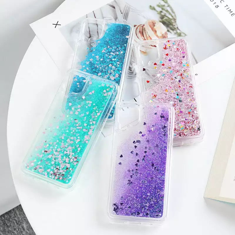 Liquid Schwimmende Glitzer Flakes Hülle/Case verschiedene Farben für Samsung Galaxy Note-Serie | ZITOCASES®