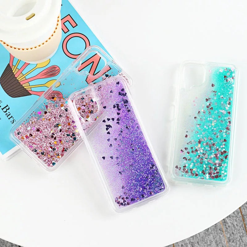 Liquid Schwimmende Glitzer Flakes Hülle/Case verschiedene Farben für Samsung Galaxy Note-Serie | ZITOCASES®