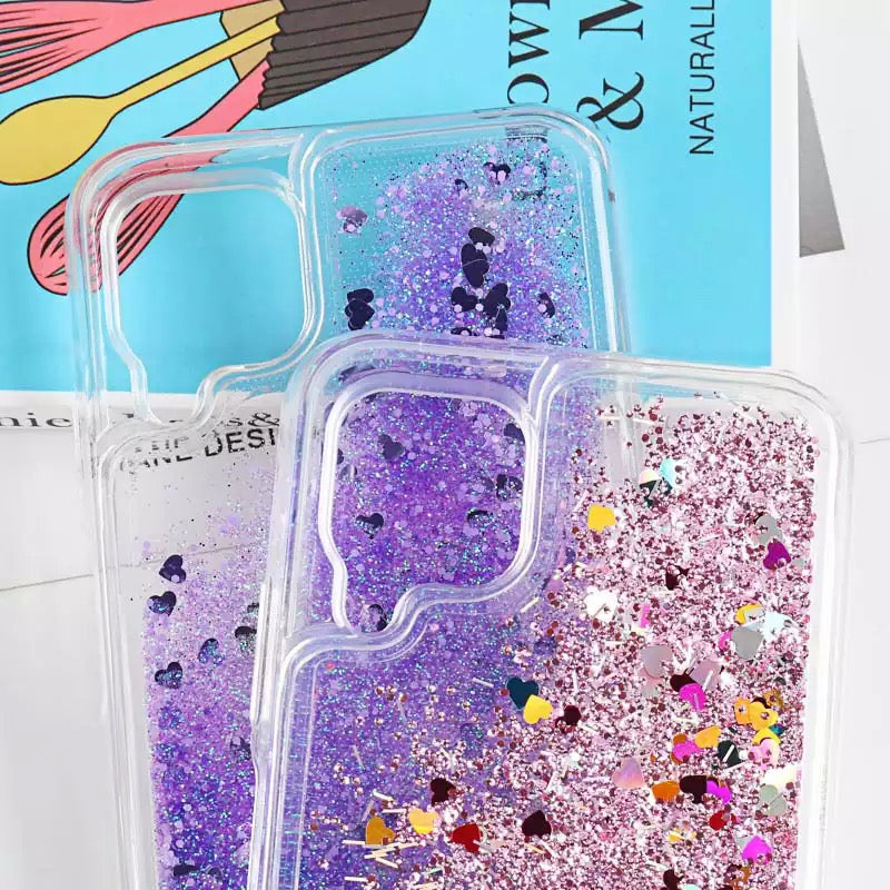 Liquid Schwimmende Glitzer Flakes Hülle/Case verschiedene Farben für Samsung Galaxy Note-Serie | ZITOCASES®