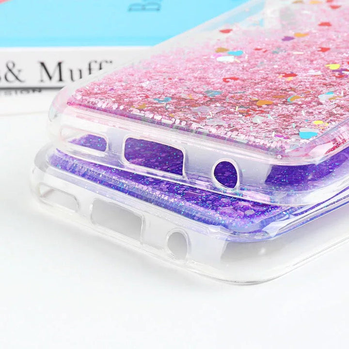 Liquid Schwimmende Glitzer Flakes Hülle/Case verschiedene Farben für Samsung Galaxy Note-Serie | ZITOCASES®