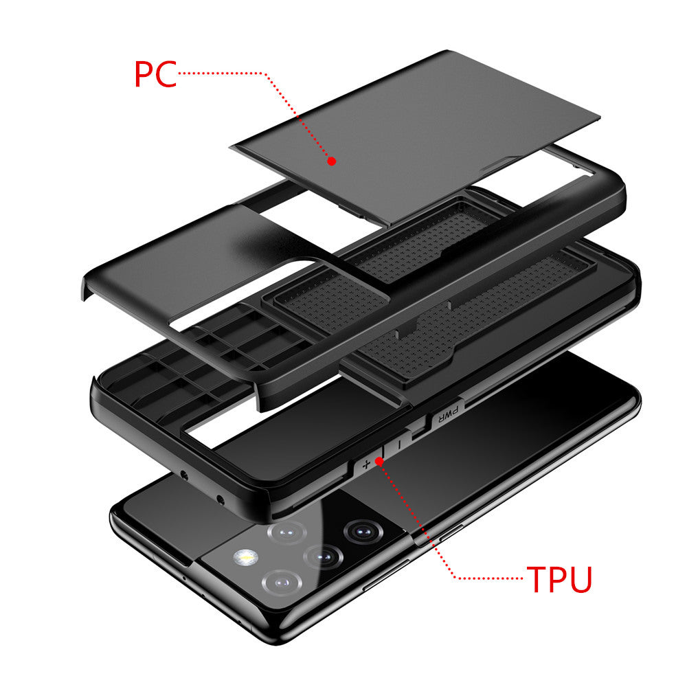 Business Hülle/Case mit Kreditkartenfach für Samsung Galaxy S25, S24, Note-Serie | ZITOCASES®