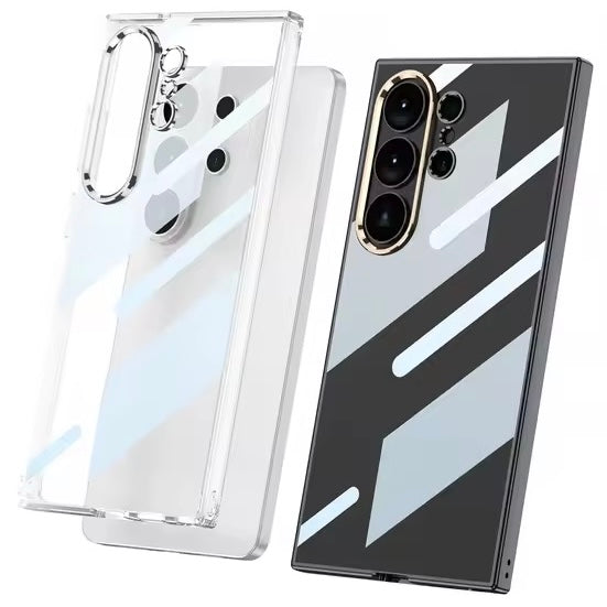 Transparente Hochglanz/Chrom Hülle/Case für Samsung Galaxy S26, S26 Plus, S26 Ultra