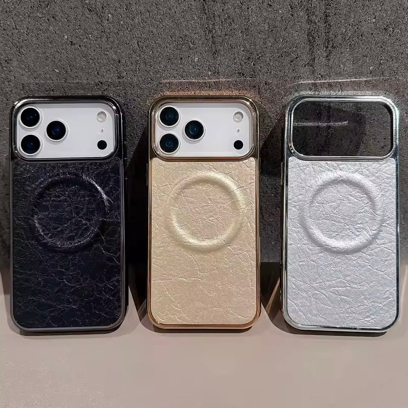 Knitter Optik Kunstleder MagSafe/Magnet Hülle/Case für iPhone 17 Pro, 17 Pro Max | ZITOCASES®