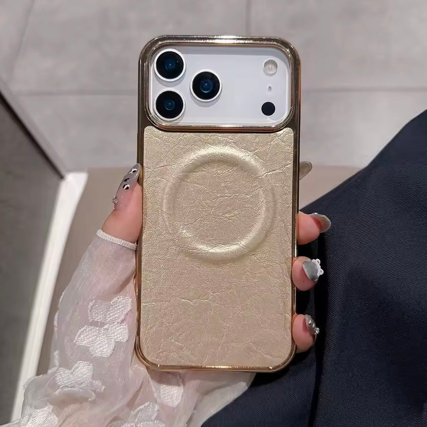 Knitter Optik Kunstleder MagSafe/Magnet Hülle/Case für iPhone 17 Pro, 17 Pro Max | ZITOCASES®