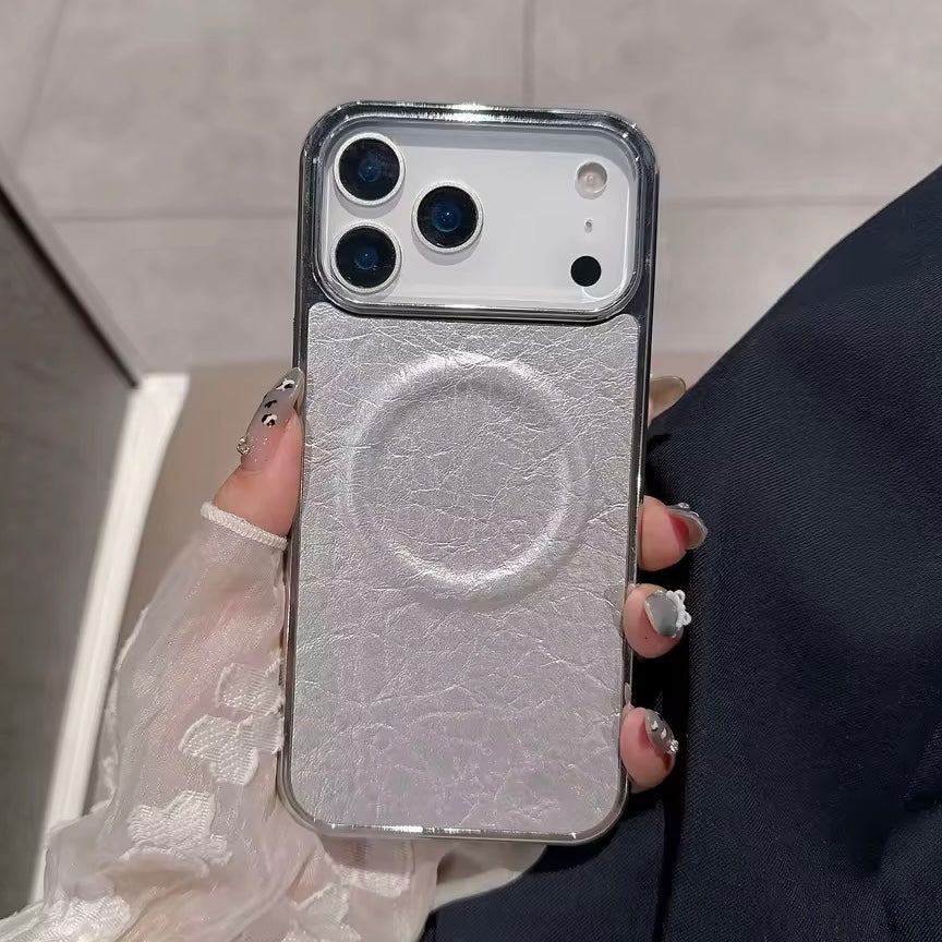 Knitter Optik Kunstleder MagSafe/Magnet Hülle/Case für iPhone 17 Pro, 17 Pro Max | ZITOCASES®