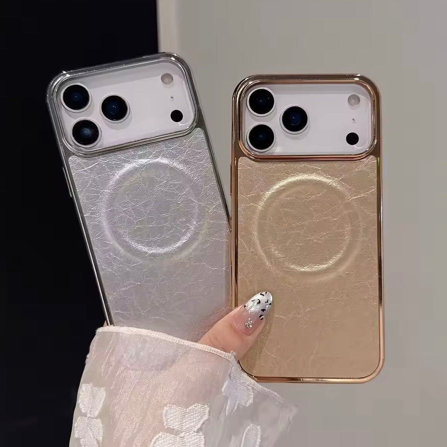 Knitter Optik Kunstleder MagSafe/Magnet Hülle/Case für iPhone 17 Pro, 17 Pro Max | ZITOCASES®