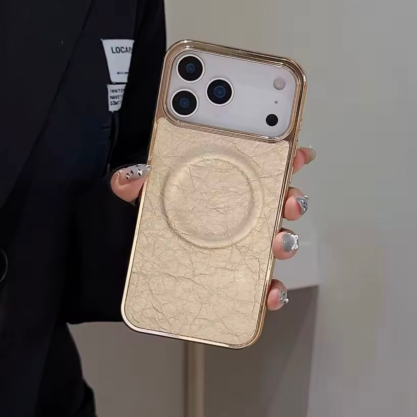 Knitter Optik Kunstleder MagSafe/Magnet Hülle/Case für iPhone 17 Pro, 17 Pro Max | ZITOCASES®