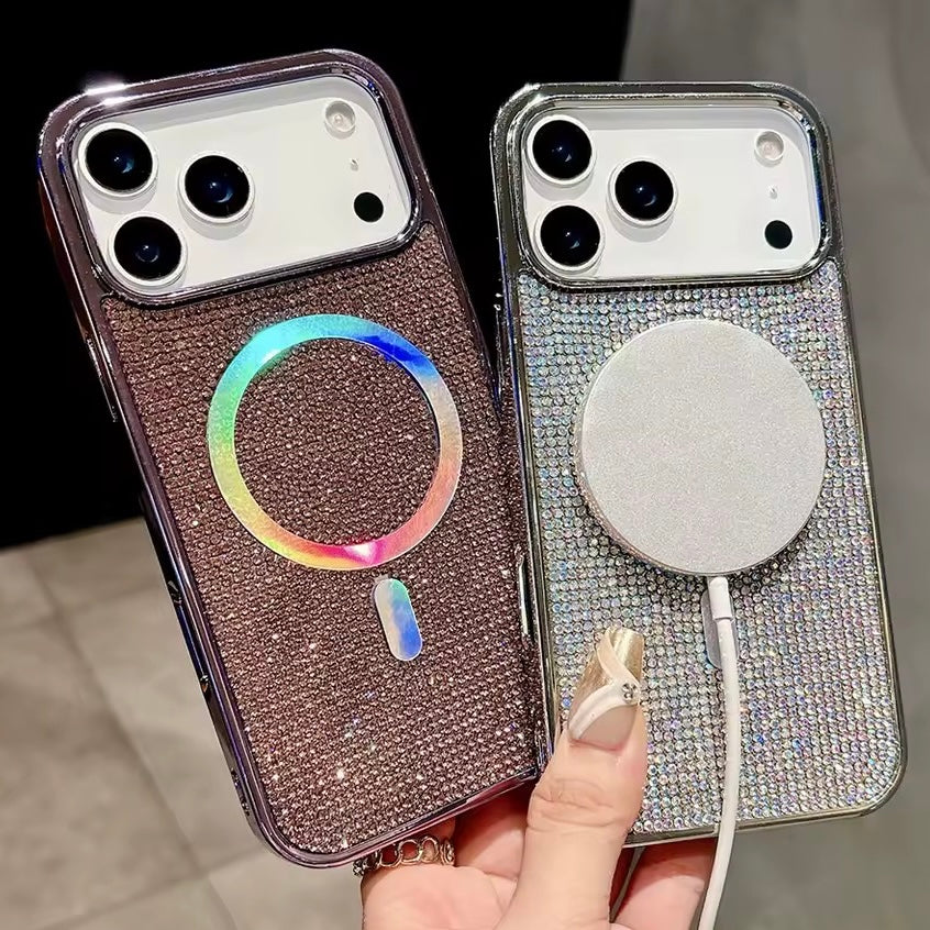 ICED OUT Diamant MagSafe/Magnet Hülle/Case für iPhone 17 Pro, 17 Pro Max | ZITOCASES®