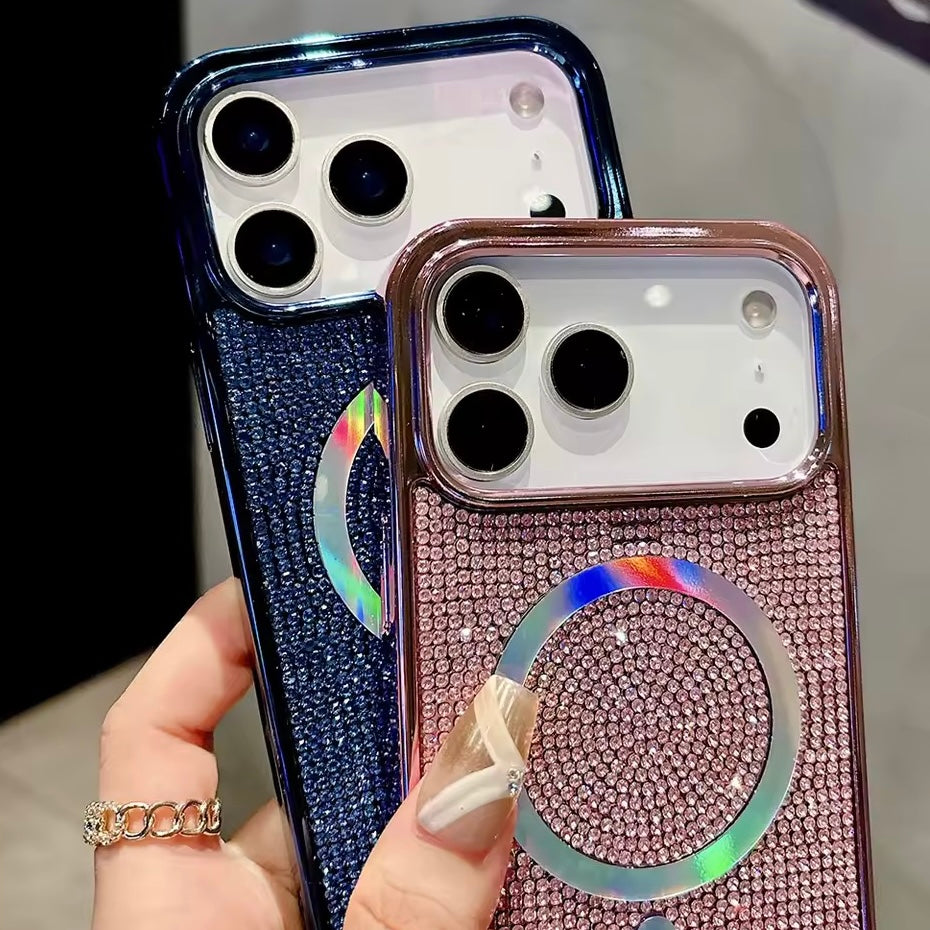 ICED OUT Diamant MagSafe/Magnet Hülle/Case für iPhone 17 Pro, 17 Pro Max | ZITOCASES®
