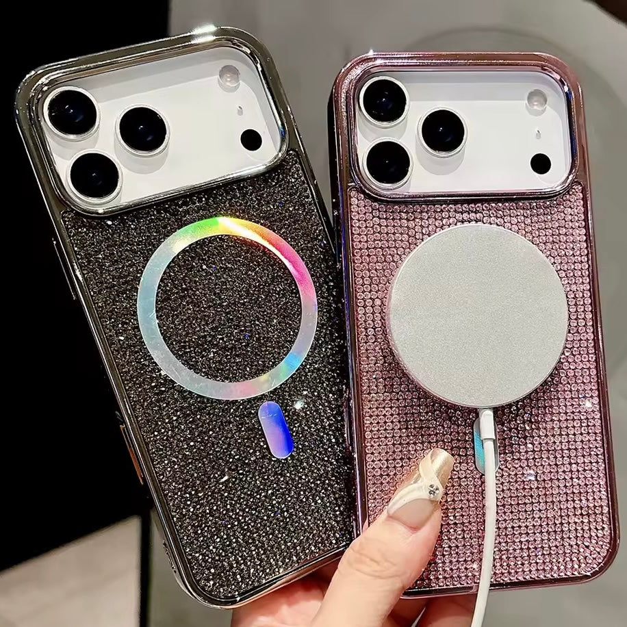ICED OUT Diamant MagSafe/Magnet Hülle/Case für iPhone 17 Pro, 17 Pro Max | ZITOCASES®