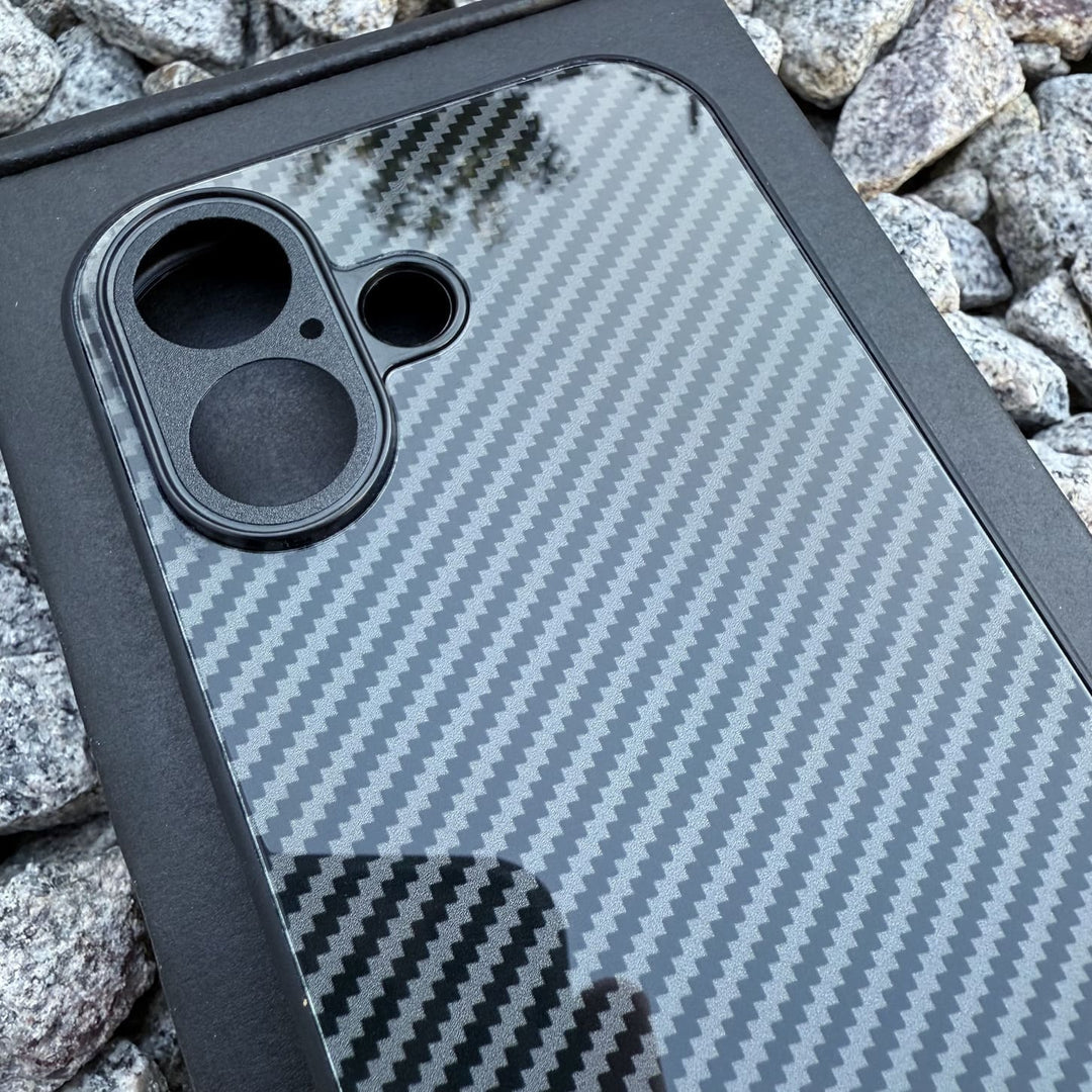 Carbon Optik Panzerglas Hülle/Case für iPhone 17 | ZITOCASES®
