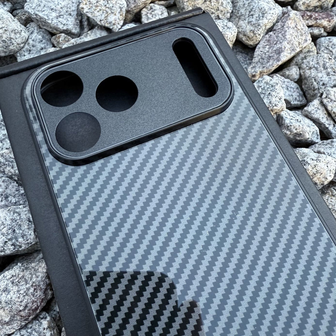 Carbon Optik Panzerglas Hülle/Case für iPhone 17 Pro, 17 Pro Max | ZITOCASES®