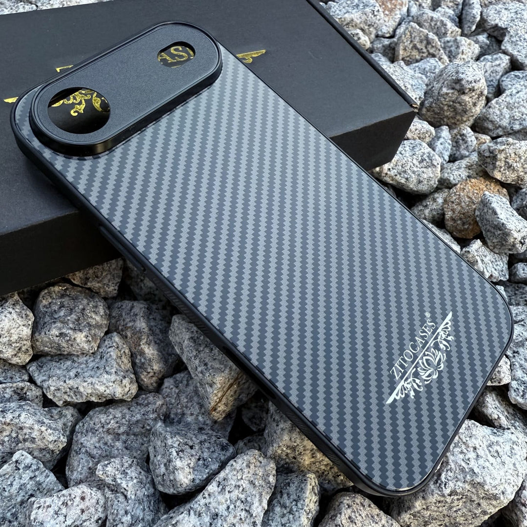 Carbon Optik Panzerglas Hülle/Case für iPhone Air | ZITOCASES®