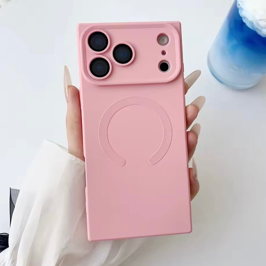 Kantige MagSafe/Magnet Silikon Hülle/Case für iPhone 17 Pro, 17 Pro Max | ZITOCASES®