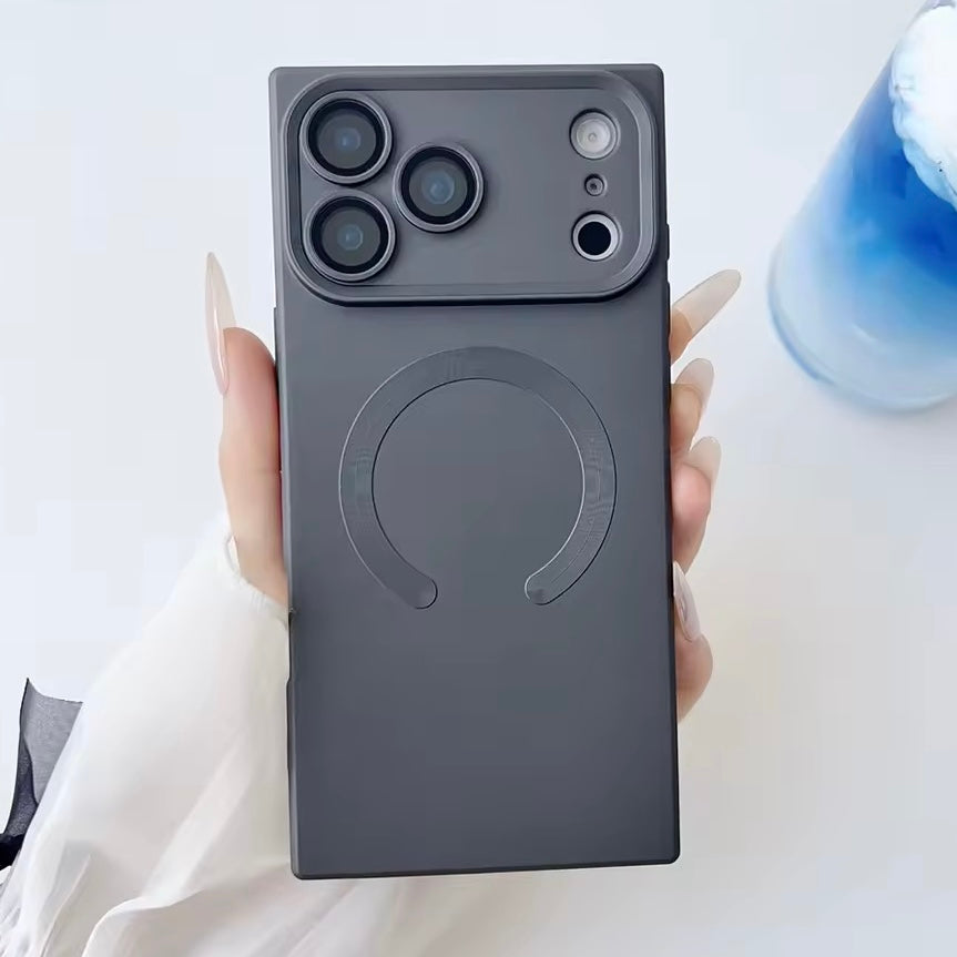 Kantige MagSafe/Magnet Silikon Hülle/Case für iPhone 17 Pro, 17 Pro Max | ZITOCASES®