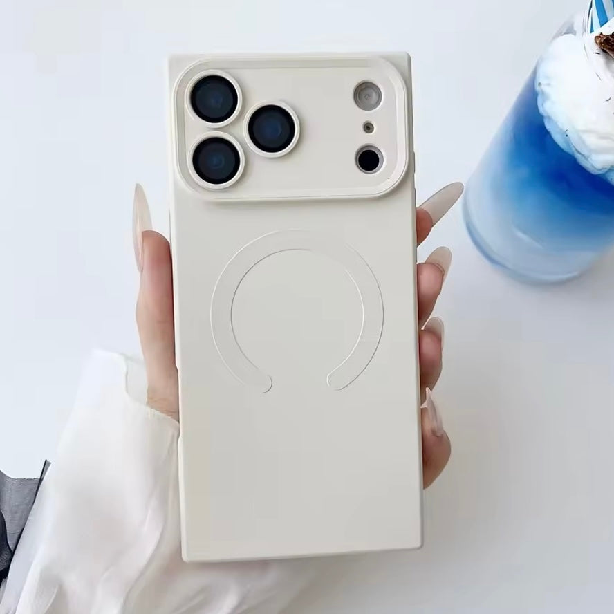 Kantige MagSafe/Magnet Silikon Hülle/Case für iPhone 17 Pro, 17 Pro Max | ZITOCASES®