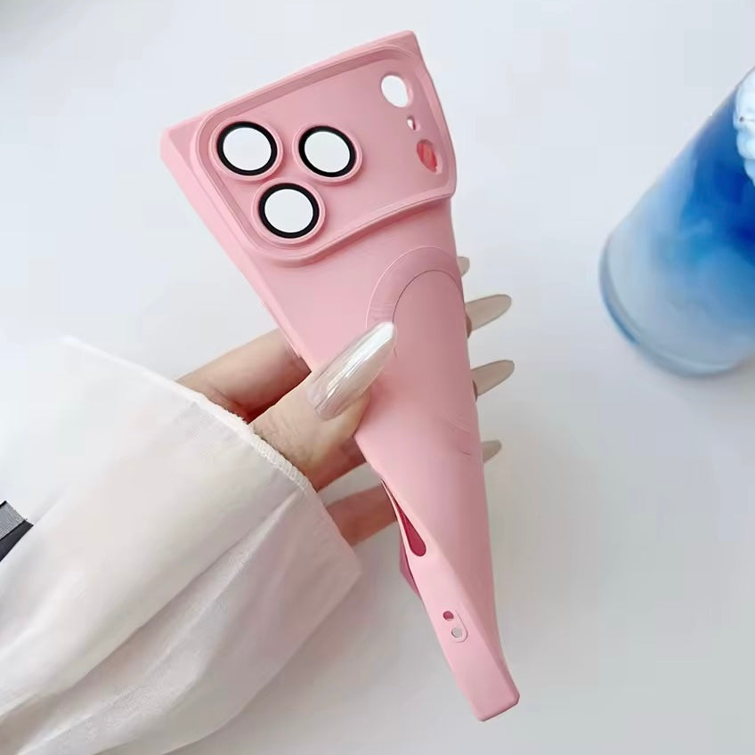 Kantige MagSafe/Magnet Silikon Hülle/Case für iPhone 17 Pro, 17 Pro Max | ZITOCASES®