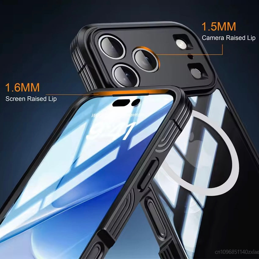 Stoßfeste MagSafe/Magnet Silikon Vollschutz Hülle/Case für iPhone 17 Pro, 17 Pro Max | ZITOCASES®